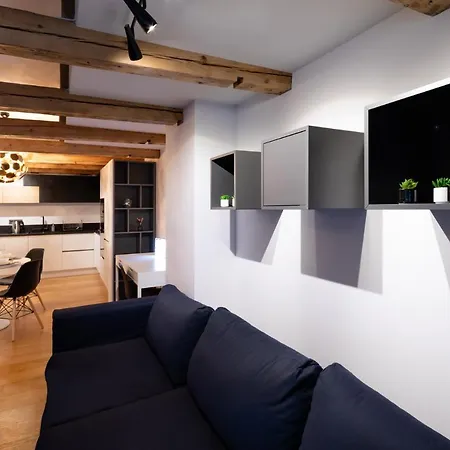 Апартаменти Merkela Loft Beside Vermanes Park Рига