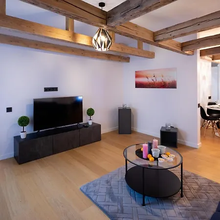 Apartmán Merkela Loft Beside Vermanes Park Riga